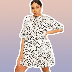 Boohoo Plus Size Empire Waist Dress